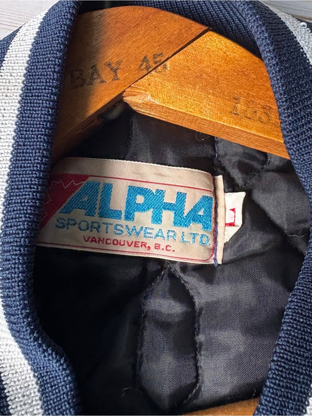 Alpha baseball jacket - Picture 4 of 4